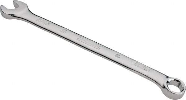 Proto - 5/16" 6 Point Combination Wrench - 15° Head Angle, 5-7/16" OAL, Steel, Chrome Finish - Industrial Tool & Supply