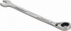 Proto - 12mm 12 Point Combination Wrench - 15° Head Angle, 7-23/32" OAL, Steel, Chrome Finish - Industrial Tool & Supply