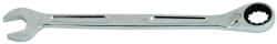 Proto - 15mm 12 Point Combination Wrench - 15° Head Angle, 9-9/64" OAL, Steel, Chrome Finish - Industrial Tool & Supply