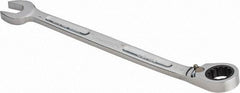Proto - 9/16" 12 Point Combination Wrench - 15° Head Angle, 8-49/64" OAL, Steel, Chrome Finish - Industrial Tool & Supply