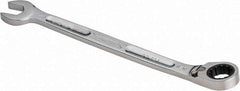 Proto - 11/16" 12 Point Combination Wrench - 15° Head Angle, 10-17/64" OAL, Steel, Chrome Finish - Industrial Tool & Supply