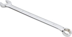 Proto - 18mm 6 Point Combination Wrench - 15° Offset Angle, 10-1/2" OAL, Steel, Chrome Finish - Industrial Tool & Supply