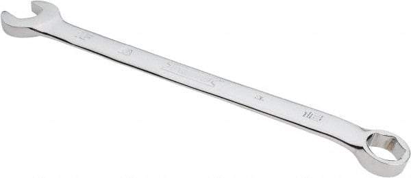 Proto - 16mm 6 Point Combination Wrench - 15° Offset Angle, 9-13/32" OAL, Steel, Chrome Finish - Industrial Tool & Supply