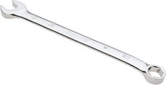 Proto - 13mm 6 Point Combination Wrench - 15° Head Angle, 7-29/32" OAL, Steel, Chrome Finish - Industrial Tool & Supply