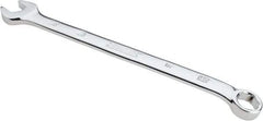 Proto - 12mm 6 Point Combination Wrench - 15° Head Angle, 7-23/32" OAL, Steel, Chrome Finish - Industrial Tool & Supply