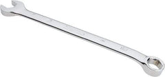 Proto - 15mm 6 Point Combination Wrench - 15° Head Angle, 9-9/64" OAL, Steel, Chrome Finish - Industrial Tool & Supply