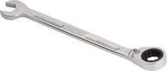 Proto - 13/16" 12 Point Combination Wrench - 15° Head Angle, 11-13/16" OAL, Steel, Chrome Finish - Industrial Tool & Supply