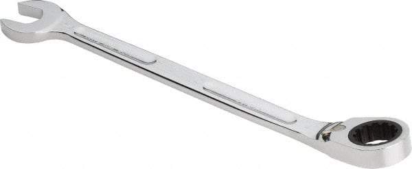 Proto - 7/8" 12 Point Combination Wrench - 15° Head Angle, 12-35/64" OAL, Steel, Chrome Finish - Industrial Tool & Supply