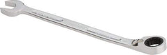 Proto - 14mm 12 Point Combination Wrench - 15° Head Angle, 8-49/64" OAL, Steel, Chrome Finish - Industrial Tool & Supply