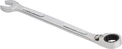 Proto - 16mm 12 Point Combination Wrench - 15° Head Angle, 9-33/64" OAL, Steel, Chrome Finish - Industrial Tool & Supply