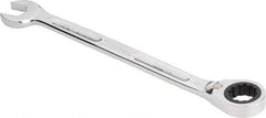Proto - 21mm 12 Point Combination Wrench - 15° Head Angle, 11-13/16" OAL, Steel, Chrome Finish - Industrial Tool & Supply