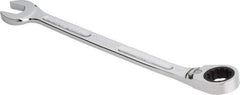 Proto - 22mm 12 Point Combination Wrench - 15° Head Angle, 12-35/64" OAL, Steel, Chrome Finish - Industrial Tool & Supply