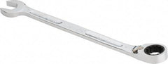 Proto - 19mm 12 Point Combination Wrench - 15° Head Angle, 11-15/32" OAL, Steel, Chrome Finish - Industrial Tool & Supply