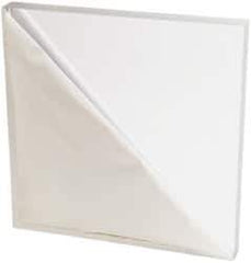 Made in USA - 1-1/4" Thick x 4' Wide x 4' Long, Polycarbonate Sheet - Clear, Ballistic Grade Grade, ±5% Tolerance - Industrial Tool & Supply