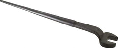 Proto - 15/16" Standard Spud Handle Open End Wrench - 12" OAL, Single End, Black Finish - Industrial Tool & Supply