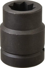 Proto - 1" Drive 7/8" Impact Socket - 8 Points, 2-5/8" OAL - Industrial Tool & Supply