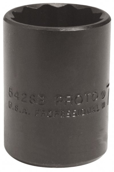 Proto - 13/16", 1/2" Drive, Standard Hand Socket - Industrial Tool & Supply