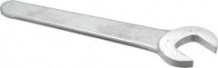 Proto - 21mm Standard Service Open End Wrench - 6-1/4" OAL, Single End, Satin Finish, 30° Head Angle - Industrial Tool & Supply