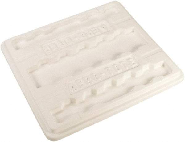 Remco - White Polyethylene Lid for Aero Tote - 37-1/4" Wide x 41-1/4" Long - Industrial Tool & Supply