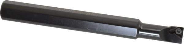 Hertel - Internal Thread, Right Hand Cut, 5/8" Shank Width Indexable Threading Toolholder - 5-1/2" OAL, 11IR Insert Compatibility, HSI Toolholder, Series HSIR - Industrial Tool & Supply