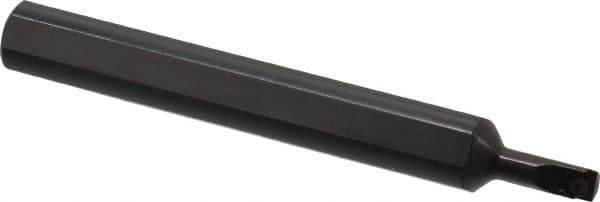 Hertel - Internal Thread, Right Hand Cut, 0.62" Shank Width Indexable Threading Toolholder - 5" OAL, 8IR Insert Compatibility, HSI Toolholder, Series HSIR - Industrial Tool & Supply