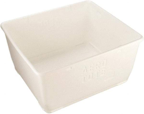 Remco - 82 Gal White Polyethylene Tub - 20-3/4" High x 37" Diam - Industrial Tool & Supply