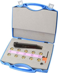 Hertel - External Thread, 3/4" Shank Width Indexable Threading Toolholder - SER0750K16 Toolholder - Industrial Tool & Supply