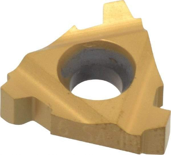 Hertel - 16IR Internal Right Hand 6 Stub Acme Laydown Threading Insert - Grade HG630TR, TiC/TiN Coated Carbide - Industrial Tool & Supply
