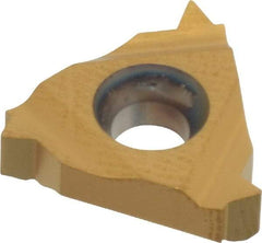 Hertel - 16IR Internal Right Hand 10 UN Laydown Threading Insert - Grade HG330TR, TiC/TiN Coated Carbide - Industrial Tool & Supply