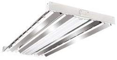 Cooper Lighting - 4 Lamps, 32 Watts, Fluorescent, High Bay Fixture - 48-7/16" Long x 2-15/32" High x 19-17/32" Wide, 120/208/240/277 Volt, Steel Housing - Industrial Tool & Supply