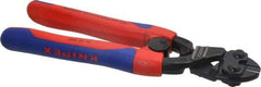 Knipex - 8" OAL, Bolt Cutter - 18mm Jaw Length x 33mm Jaw Width, Standard Head, Ergo Dual Component Handle - Industrial Tool & Supply