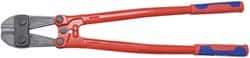 Knipex - 24" OAL, 35mm Jaw Length x 80.5mm Jaw Width, Bolt Cutter Pliers - Standard Head, Steel Tube, Power-Coated Handles - Industrial Tool & Supply