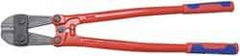 Knipex - 24" OAL, 35mm Jaw Length x 80.5mm Jaw Width, Bolt Cutter Pliers - Standard Head, Steel Tube, Power-Coated Handles - Industrial Tool & Supply