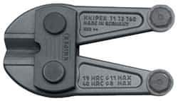 Knipex - Replacement Plier Cutter Head - For Use with 71 72 760 Bolt Cutter - Industrial Tool & Supply