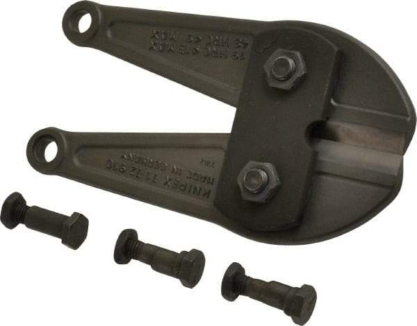 Knipex - Replacement Plier Cutter Head - For Use with 71 72 910 Bolt Cutter - Industrial Tool & Supply