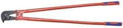 Knipex - 37-1/2" OAL, Wire Cutter - 23mm Jaw Length, Standard Head, Steel Tube, Power-Coated Handle - Industrial Tool & Supply