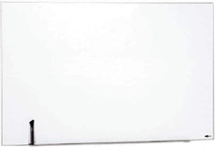 Quartet - 31" High x 48" Wide Enameled Steel Magnetic Marker Board - Aluminum Frame, 1-1/4" Deep, Includes Accessory Tray/Rail, One Dry-Erase Marker & Magnets & Mounting Kit - Industrial Tool & Supply