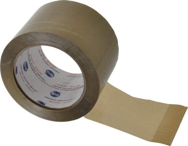 Intertape - 3" x 60 Yd Natural (Color) Rubber Adhesive Sealing Tape - Polypropylene Film Backing, 3 mil Thick, 32 Lb Tensile Strength, Series 1100 - Industrial Tool & Supply