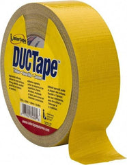 Intertape - 2" x 55m Yellow Duct Tape - 9 mil, Rubber Adhesive, Polyethylene Cloth Backing, 18 Lb/ln Tensile Strength, 32°F to 160°F, Series AC20 - Industrial Tool & Supply