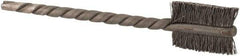 Osborn - 3/8" Diam Flat Steel Tube Brush - 0.005" Filament Diam, 9/16" Brush Length, 2-1/8" OAL, 3/32" Diam Shank - Industrial Tool & Supply
