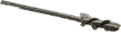 Osborn - 1/4" Diam Helical Stainless Steel Tube Brush - 0.005" Filament Diam, 1" Brush Length, 3-1/2" OAL, 1/8" Diam Shank - Industrial Tool & Supply