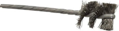 Osborn - 3/4" Diam Helical Stainless Steel Tube Brush - 0.008" Filament Diam, 1" Brush Length, 3-1/2" OAL, 1/8" Diam Shank - Industrial Tool & Supply