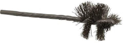 Osborn - 1" Diam Helical Stainless Steel Tube Brush - 0.008" Filament Diam, 1" Brush Length, 3-1/2" OAL, 1/8" Diam Shank - Industrial Tool & Supply