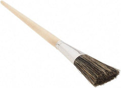 Osborn - Hoghair Artist's Paint Brush - 1 1/2" Wide, 2 3/8" Bristle Length, 9-3/4" Wood Handle - Industrial Tool & Supply