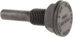 Osborn - 1/4" Arbor Hole to 1/4" Shank Diam Drive Arbor - For Small Diam Wheel Brushes - Industrial Tool & Supply