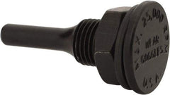 Osborn - 1/4" Arbor Hole to 1/4" Shank Diam Drive Arbor - For Small Diam Wheel Brushes - Industrial Tool & Supply
