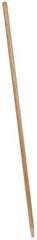 Osborn - 60 x 1-1/8" Wood Squeegee Handle - Tapered Connection, Tan - Industrial Tool & Supply