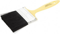 Osborn - 3" Flat Polyester General Purpose Paint Brush - 1-3/4" Bristle Length, 4-3/4" Plastic Beavertail Handle - Industrial Tool & Supply