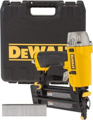 DeWALT - 5/8 to 2" Nail Length, 5/8 to 2" Nail Diam, 18 Gauge Brad Air Nailer Kit - 70 to 120 psi - Industrial Tool & Supply