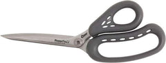 Clauss - 7" LOC, 10" OAL Titanium Shears - Plastic Handle, For Paper, Fabric - Industrial Tool & Supply